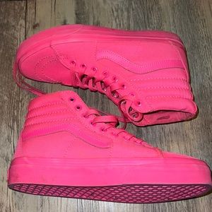 Neon Pink Vans